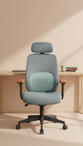 sedia task ergonomica con sostegno lombare